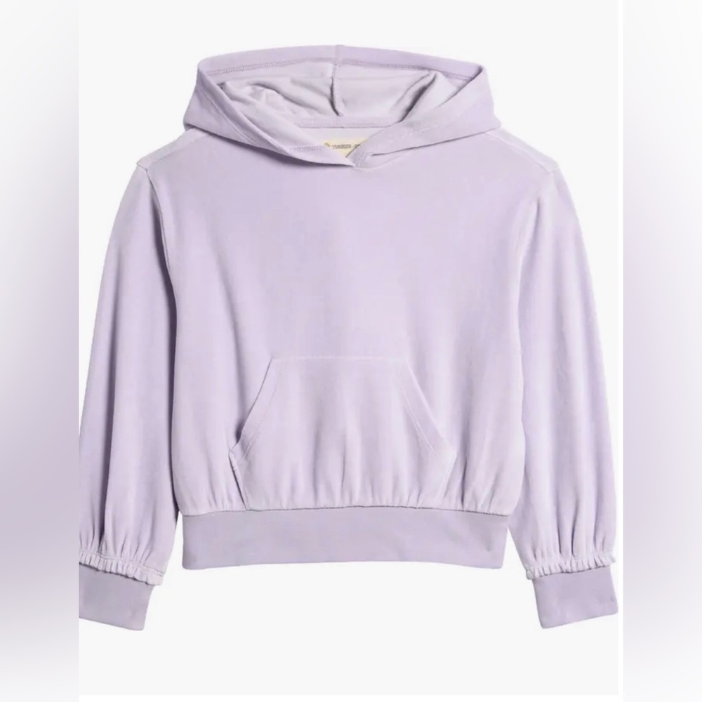 Tucker + Tate Light Purple Kids' Velour Hoodie